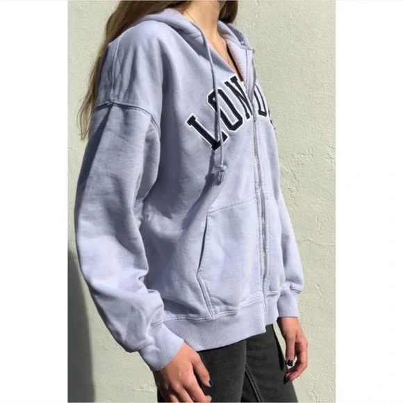 Brandy Melville Christy London Hoodie - Picture 5 of 5